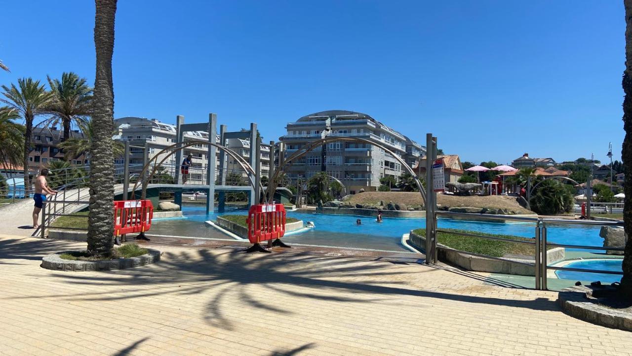 Ferienwohnung Apartamento Playa Samil Vigo Exterior foto